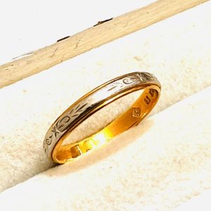 K18 Pt900（18金/プラチナ900） コンビネーション リング