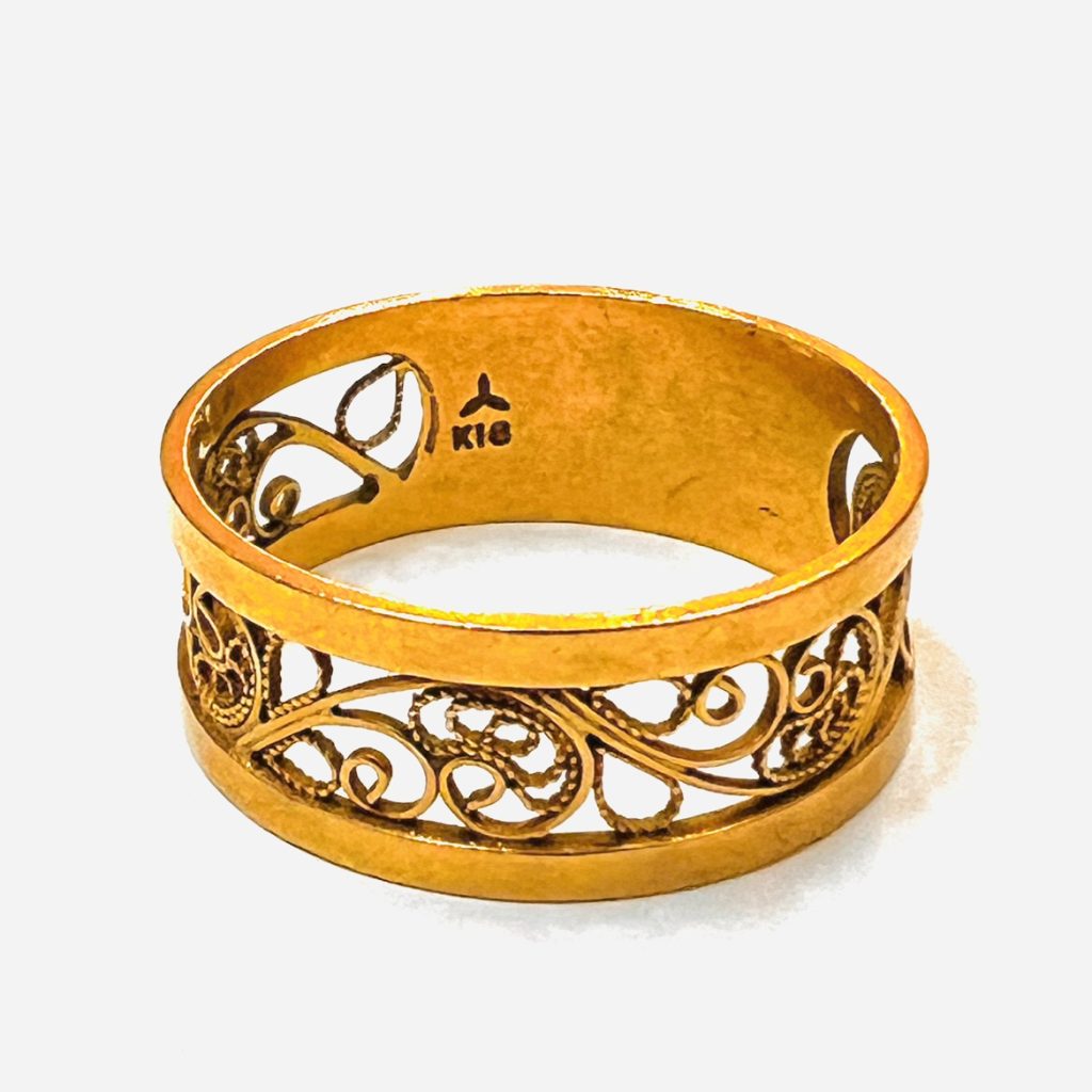 K18 ( 18金 750 ）リング