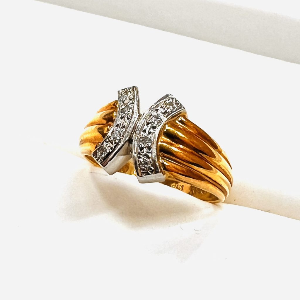 K18 Pt900 （18金/プラチナ）リング