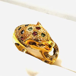 K18（ 18金 750 ）パンサー リング