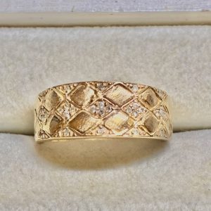 K18　ダイヤモンドリング