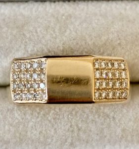 K18(18金）ダイヤモンド リング