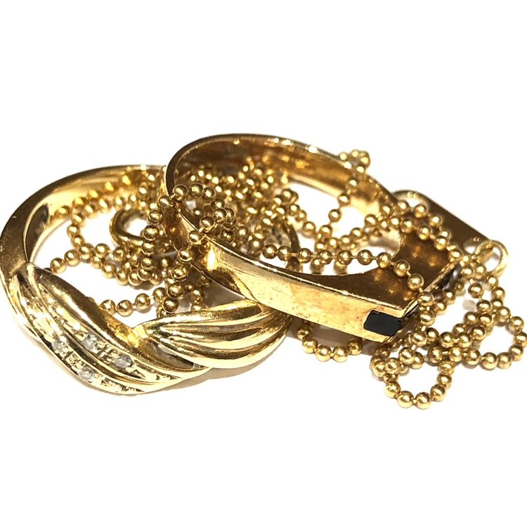 K18 18金 指輪 リング ネックレス アクセサリー おまとめ