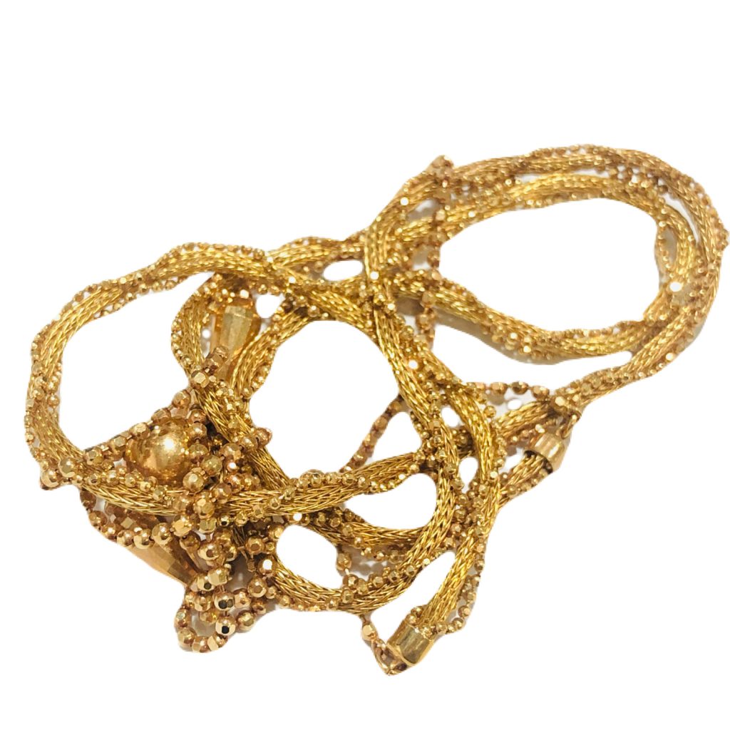 K18（18金） デザインネックレス