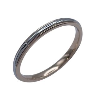 K18/Pt950コンビ リング