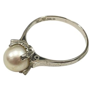 K14WGパールリング