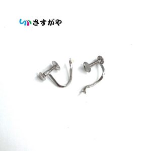 K14WG ホワイトゴールド 金 破損イヤリング アクセサリー