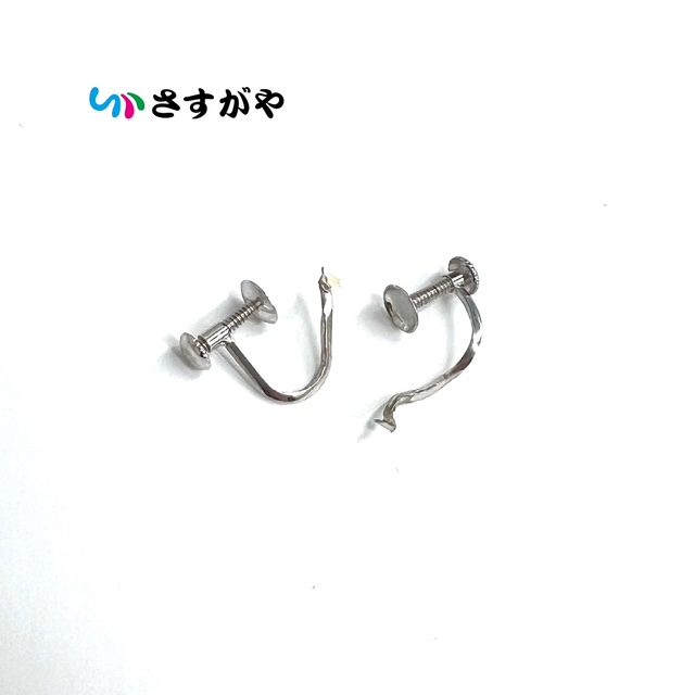 K14WG ホワイトゴールド 金 破損イヤリング アクセサリー