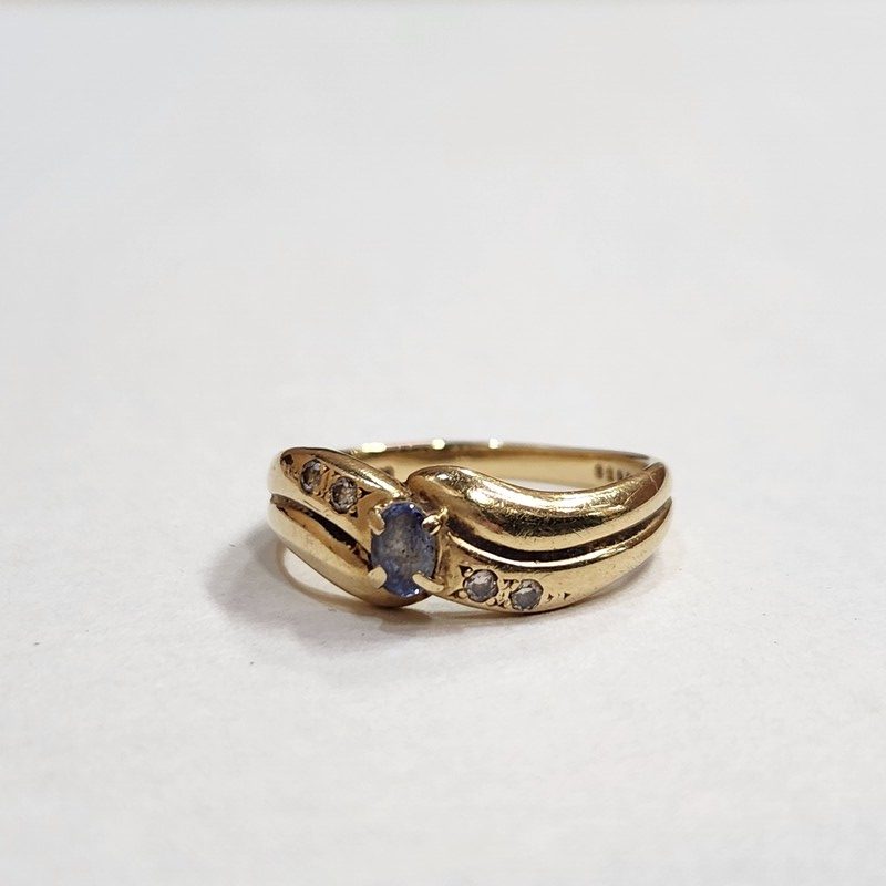 18金（K18）の宝石付きリング|前橋市朝倉町