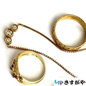 金 ゴールド K18 750 リング ネックレス ダイヤ 貴金属 アクセサリー