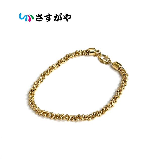 K18 金 ゴールド ブレスレット アクセサリー 貴金属