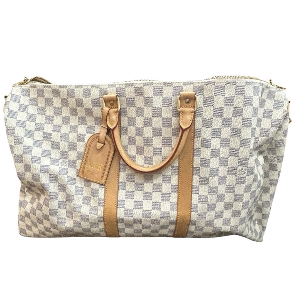 Louis Vuitton ルイヴィトン キーポル50 ダミエ・アズール