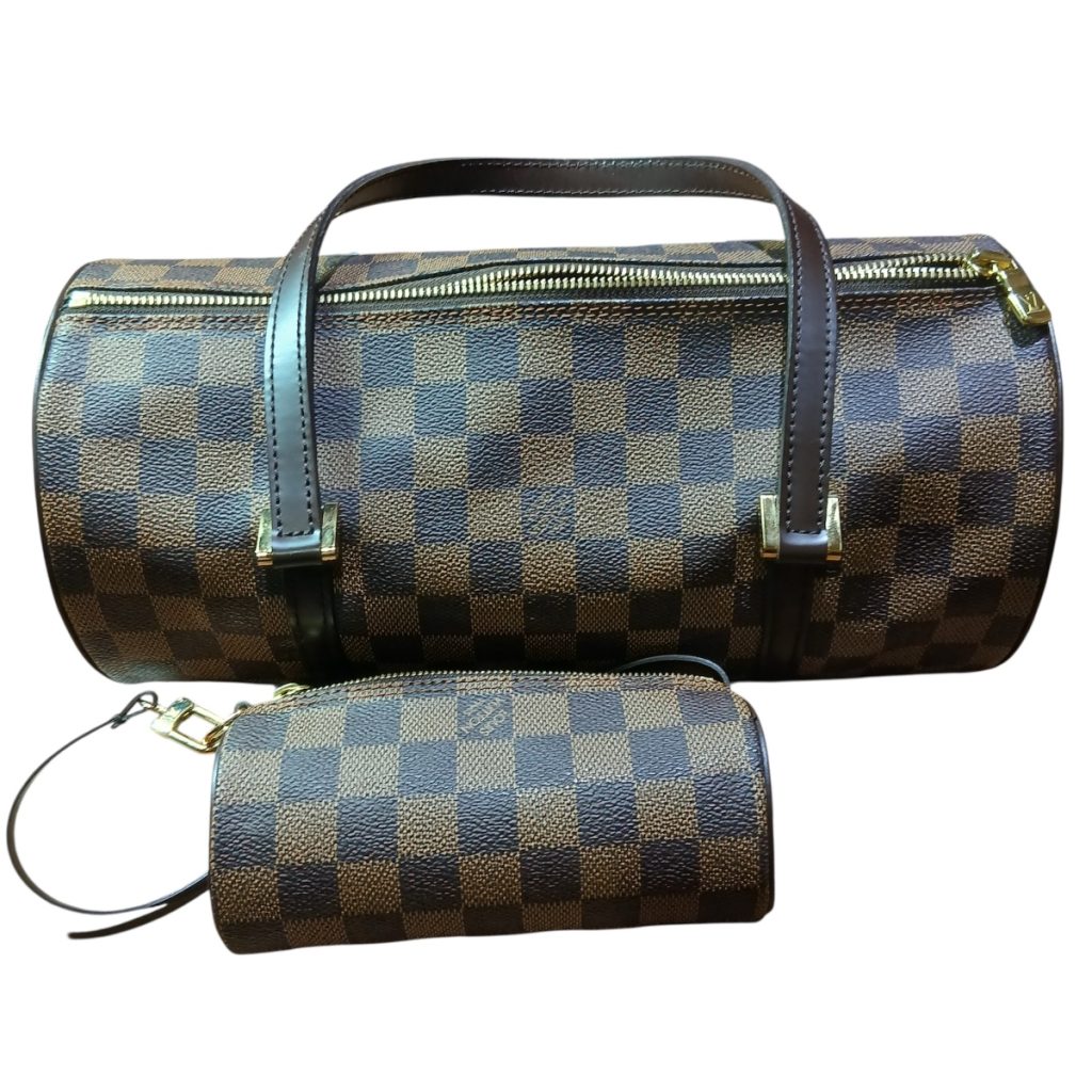 Louis Vuitton ルイヴィトン ダミエ パピヨン（ポーチ付き）