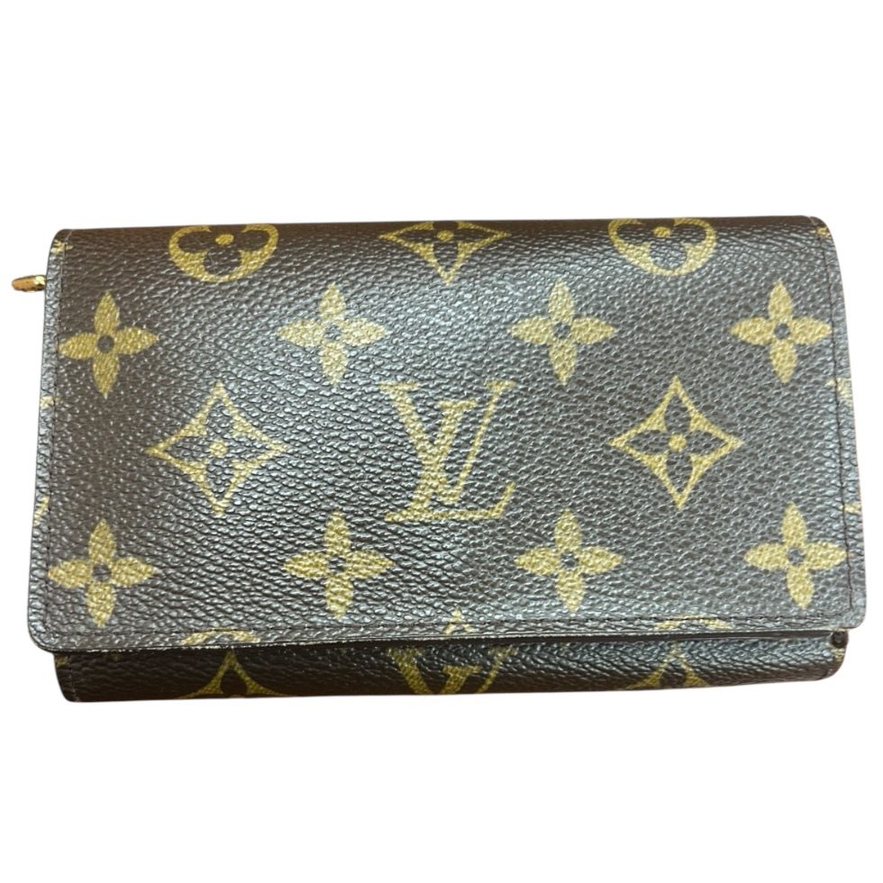 【ルイヴィトン モノグラム ポルトモネ・ビエ トレゾール】