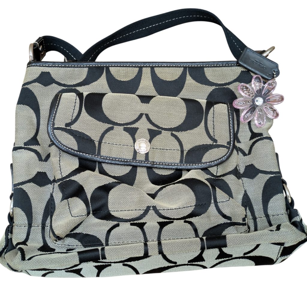 COACH コーチ シグネチャーキャンバス ショルダーバッグ