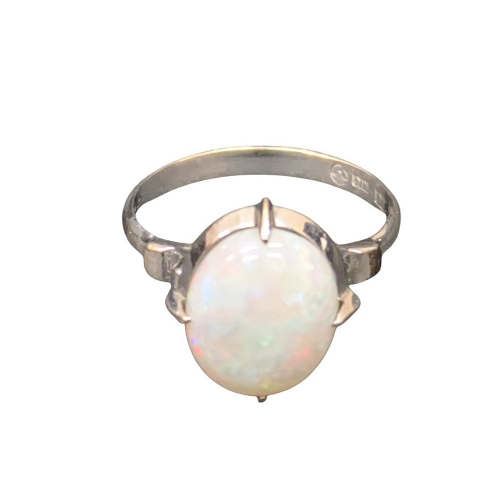 Pt850 オパールリング