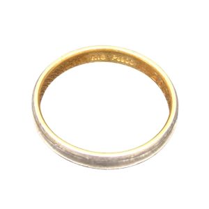 K18(18金)Pt900 コンビリング