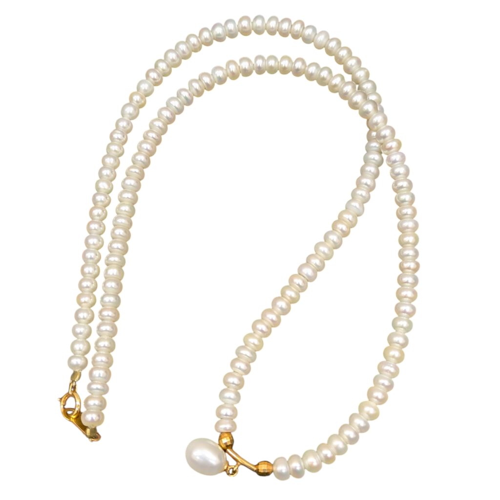 K18(18金) 真珠ネックレス