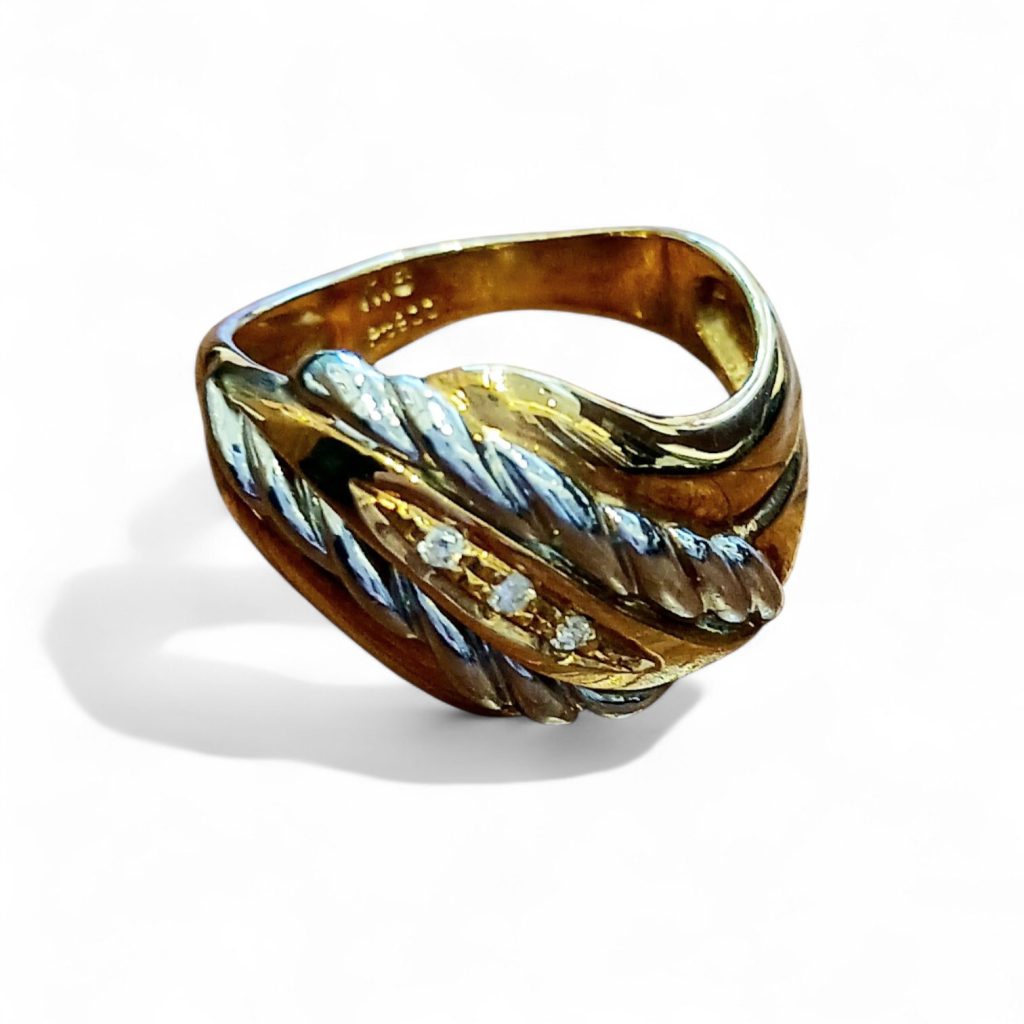 【貴金属】K18　 Pt900　コンビ　(18金　プラチナ900 コンビ)　リング ジュエリー アクセサリー