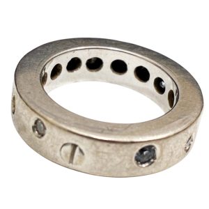 K18WG 18金 750 ホワイトゴールド リング　札幌市 東区 元町