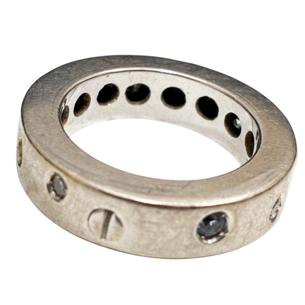 K18WG 18金 750 ホワイトゴールド リング　札幌市 東区 元町