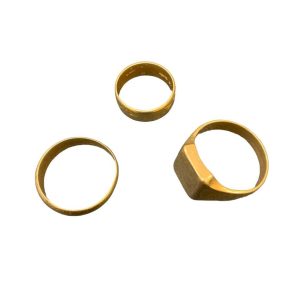 【K18(18金)　リング(指輪)　まとめ/貴金属・アクセサリー・宝石・メンズ・レディース】