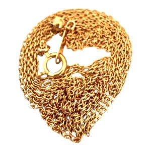 K18(18金) YG ネックレス 札幌市西区 琴似