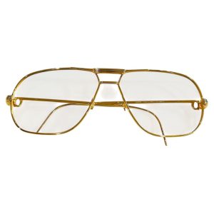 【Cartier】 カルティエ メガネフレーム K18