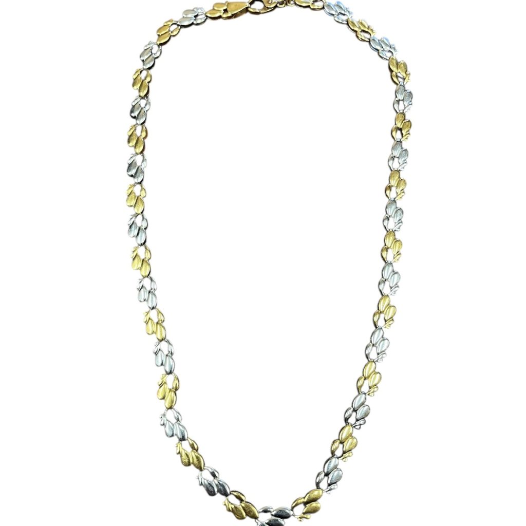 K18/Pt850(18金/プラチナ850)　コンビネックレス　ジュエリー　貴金属