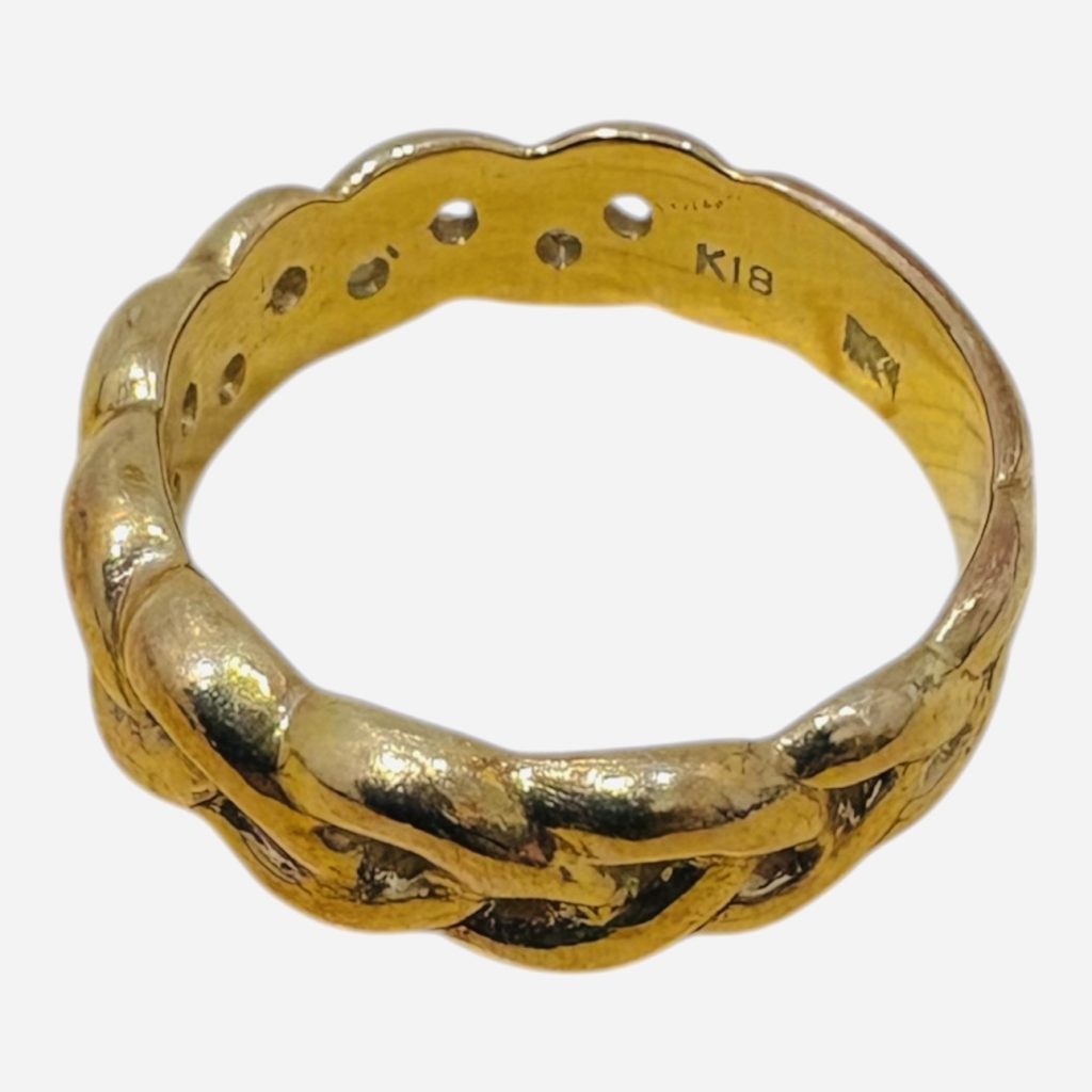 18金　K18 リング