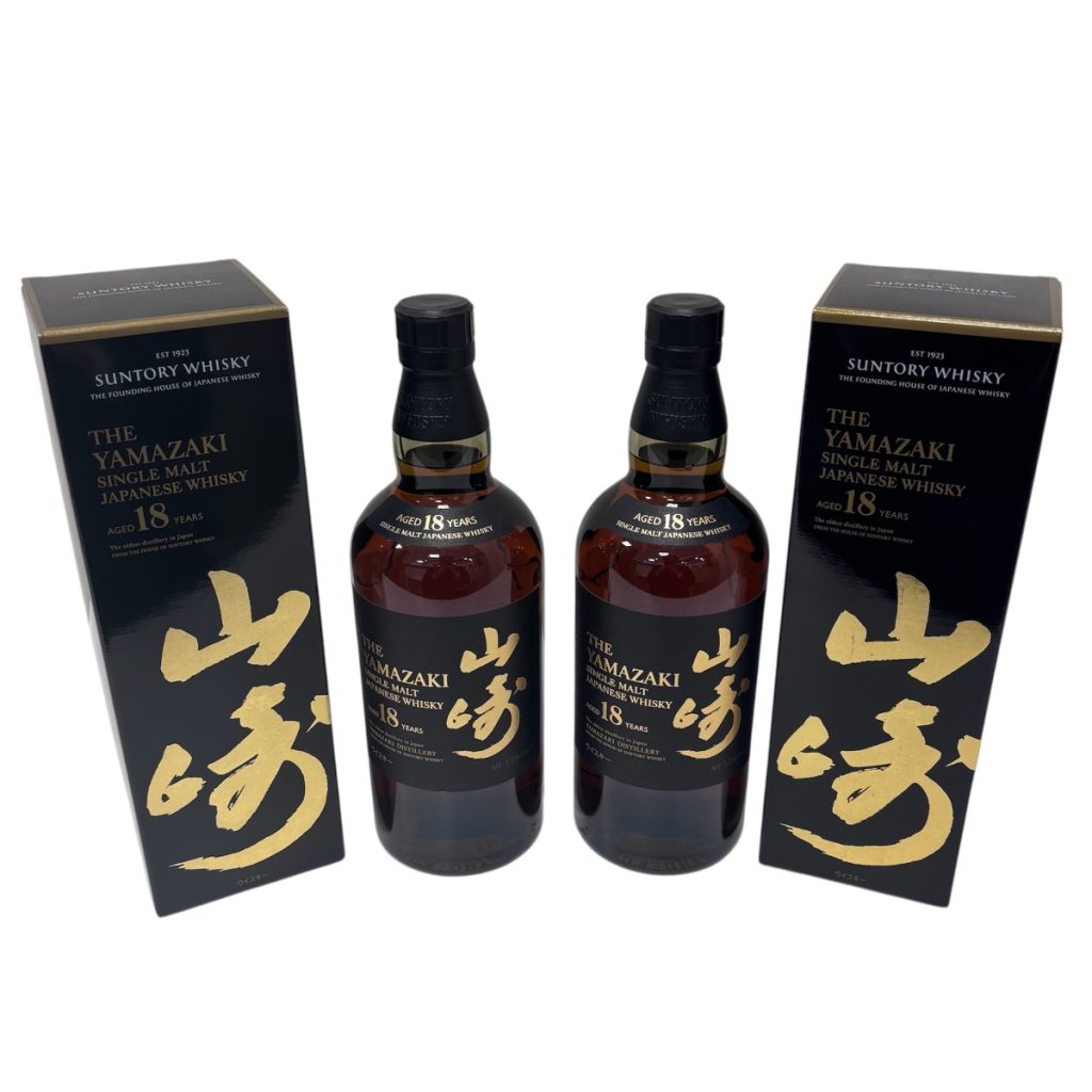 SUNTORY サントリー 山崎18年 ウィスキー ２本