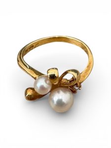 K18　パールリング