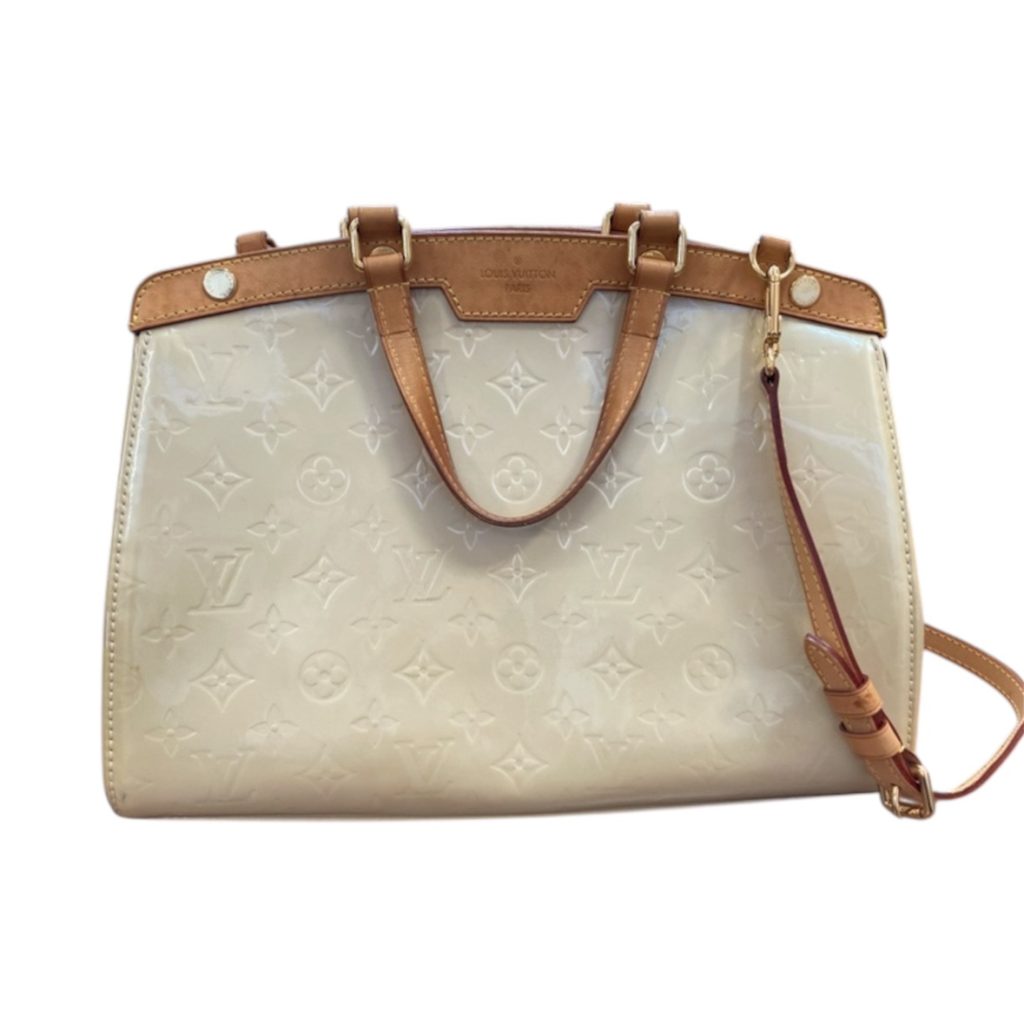 【Louis Vuitton (ルイヴィトン)】モノグラム ヴェルニ ブレアMM ブロンコライユ M91454