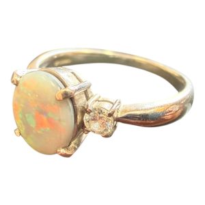 Pt850 石付リング