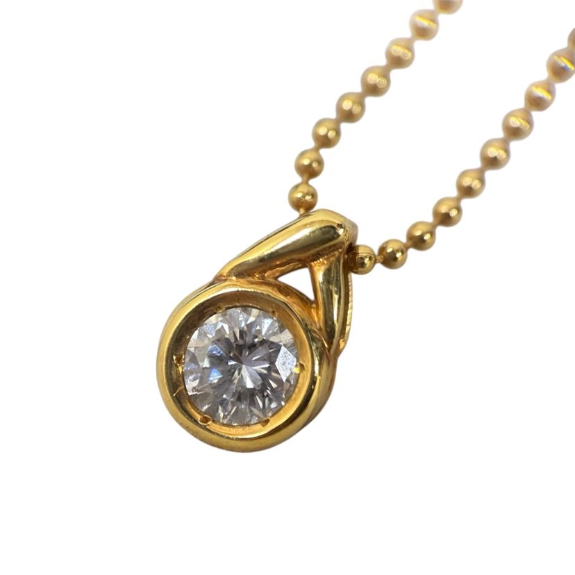 K18 18金 750 ダイヤモンド ネックレス