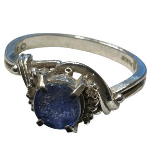 Pt900 リング 石あり