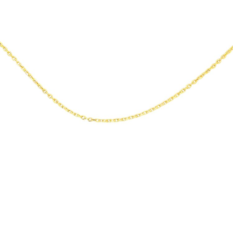 シンプルデザイン ネックレス K18 18金 750