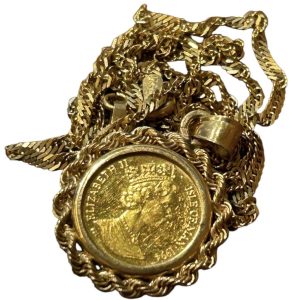 K24 999 24金 金貨 ネックレス