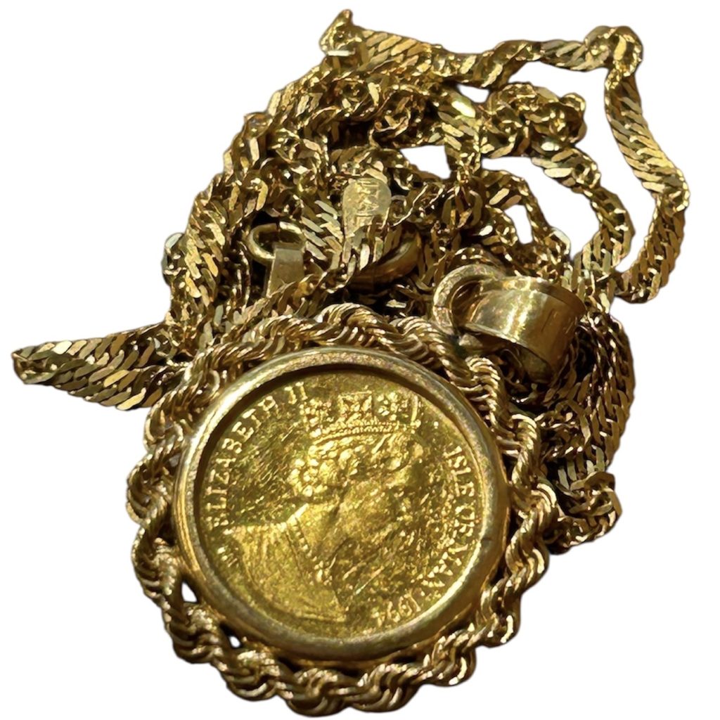 K24 999 24金 金貨 ネックレス