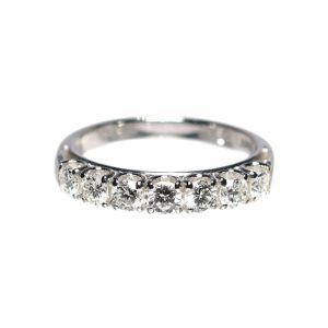 Pt900 プラチナ メレダイヤ付きリング