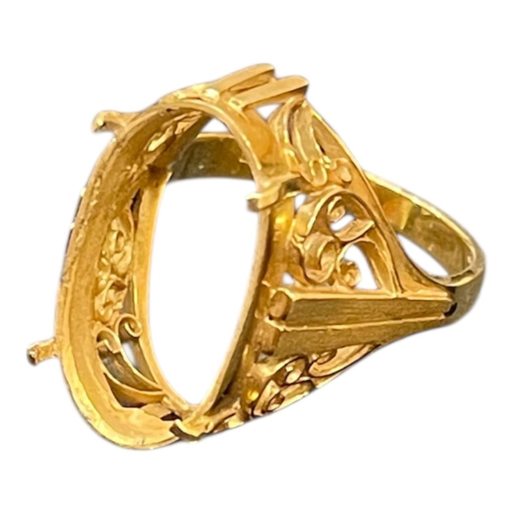 K18 18金 750 リング 指輪 石なし