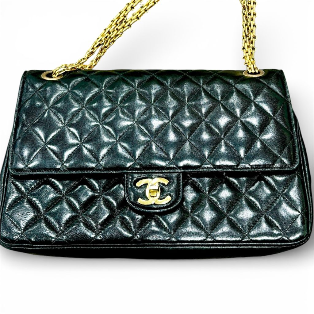 【ブランド】シャネル　マトラッセ　ラムスキン　ショルダーバッグ