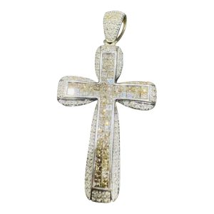 18K ペンダントトップ　ダイヤ付き