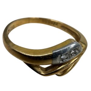 【函館市 コンビリング買取実績】K18/Pt900 ダイヤモンドリング｜デザインリング｜高価買取