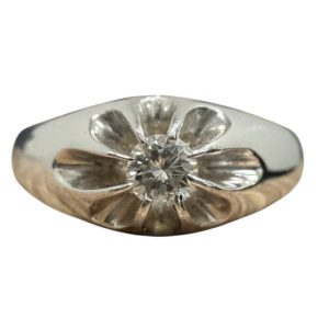 Pt900 プラチナ900 メレダイヤ リング 山形市