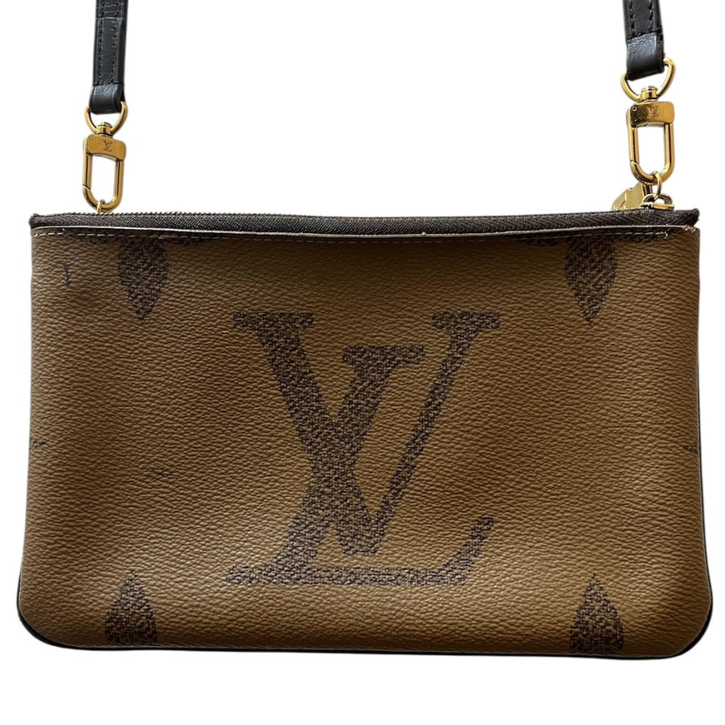 LOUIS VUITTON ルイ・ヴィトン ポシェット・ドゥーブルジップ