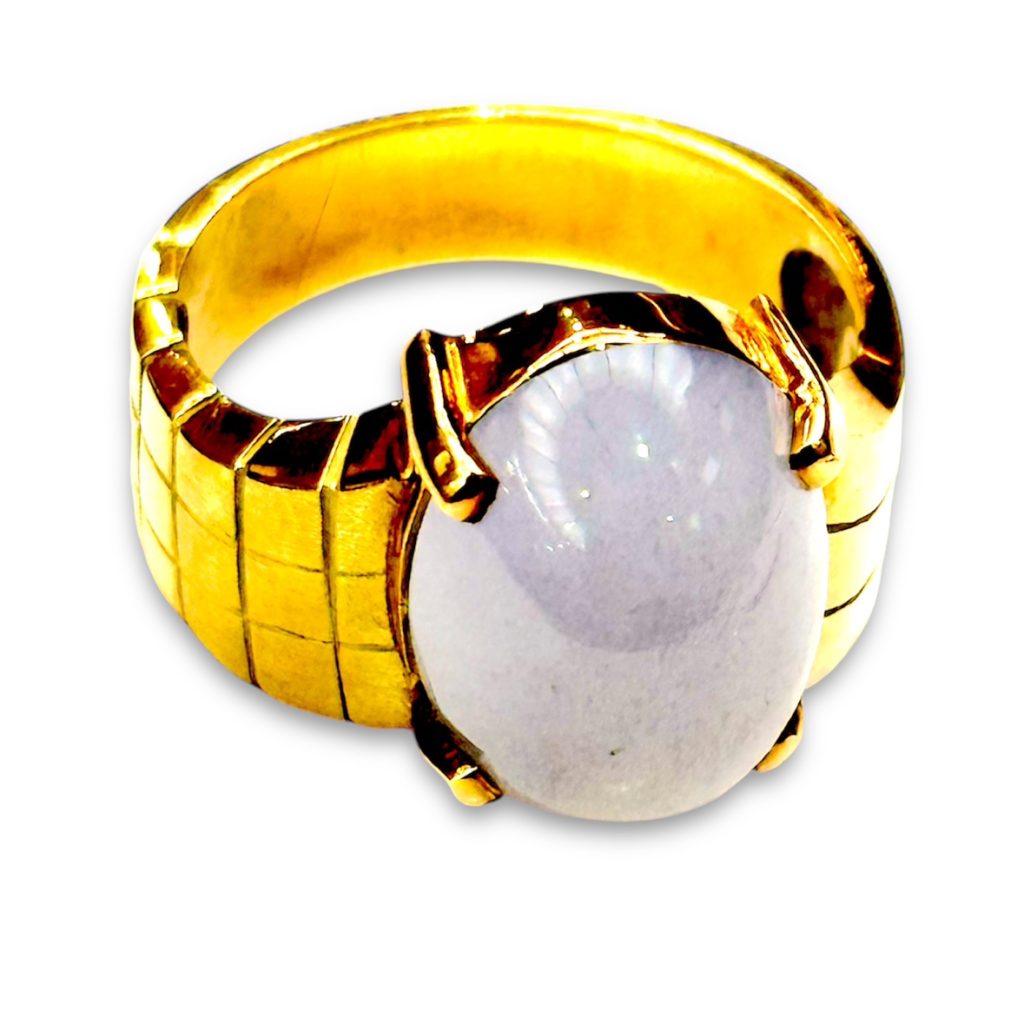 K18 ムーンストーン リング