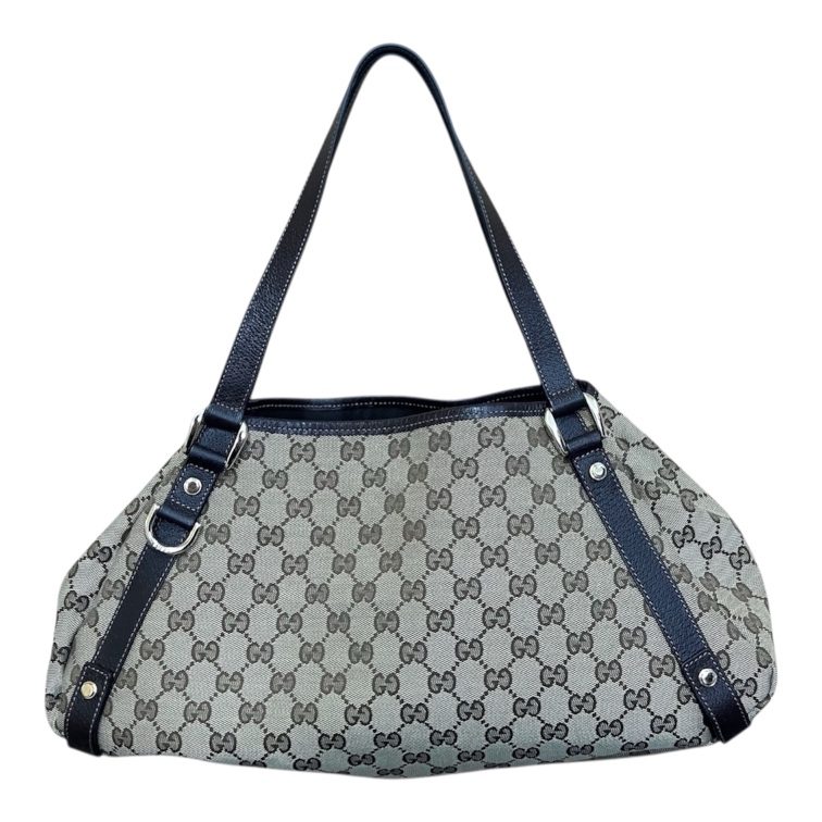 GUCCI　GGキャンバス　ショルダーバッグ (型番:130736)