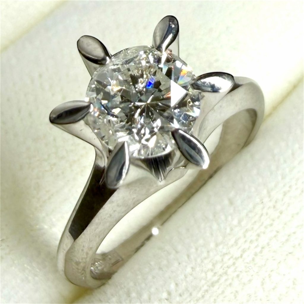 Pt900 ダイヤモンドリング