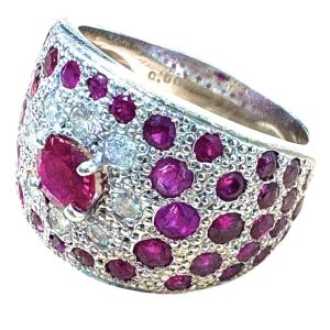 Pt900 ルビーリング